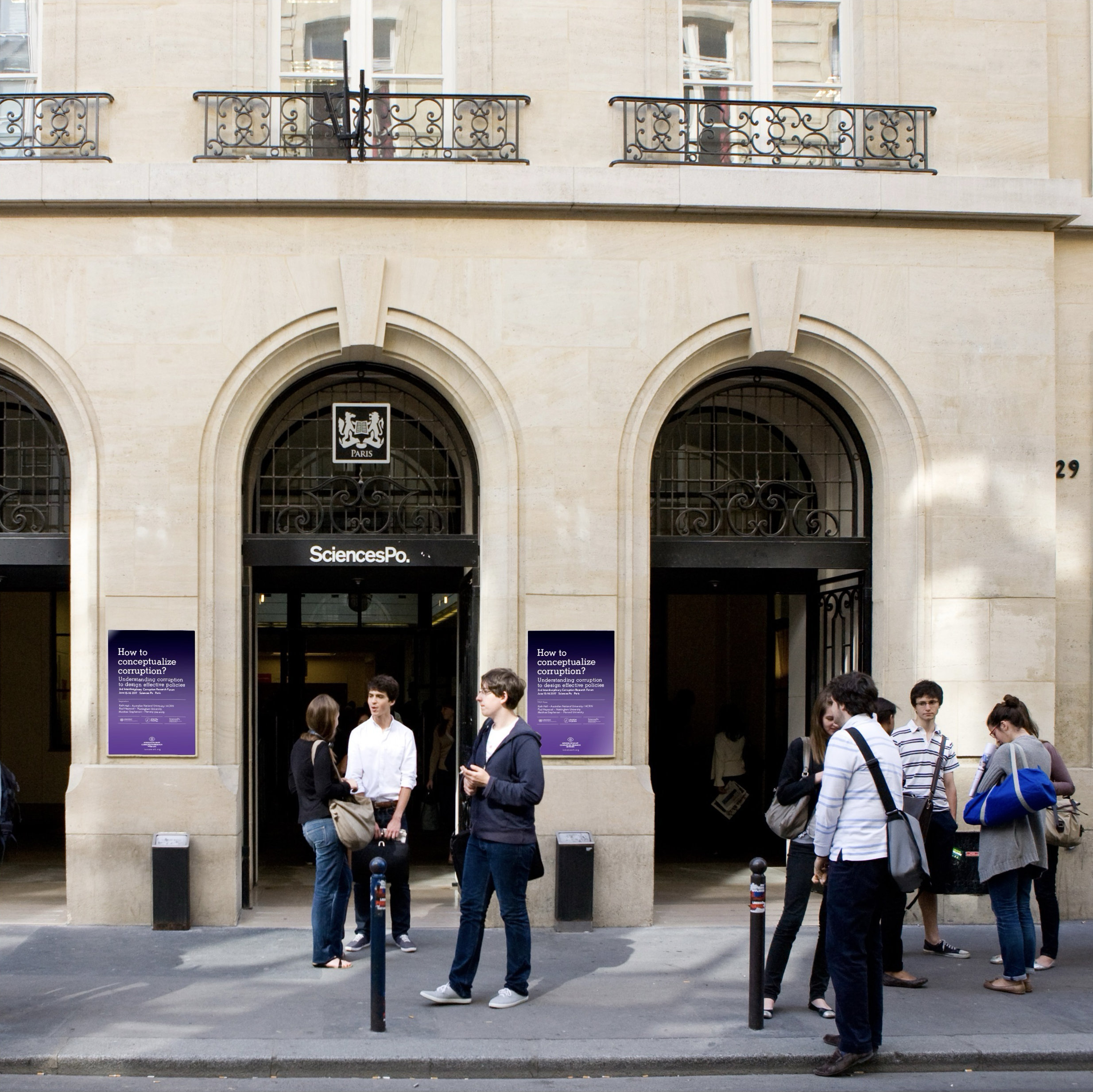 Third Interdisciplinary Corruption Research Forum in Paris at June, 2017 of the ICRN - Interdisciplinary Corruption Research Network.